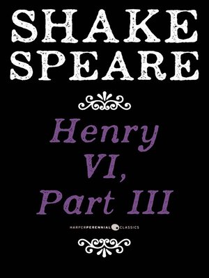 Henry VI, Part III - ebook